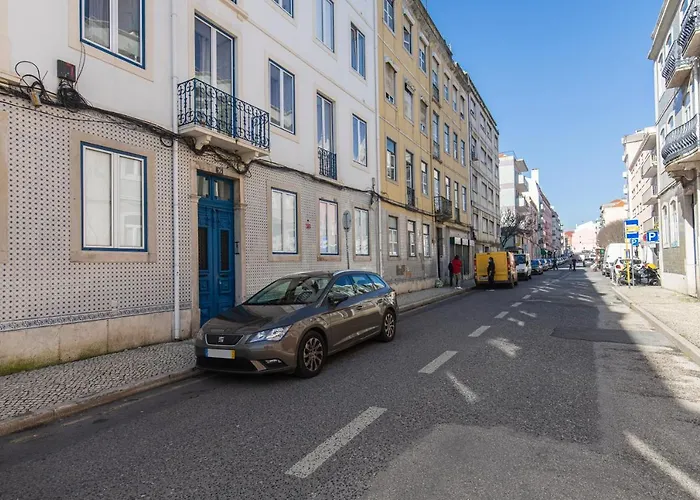 Appartement Classy Two Bedroom View Lissabon